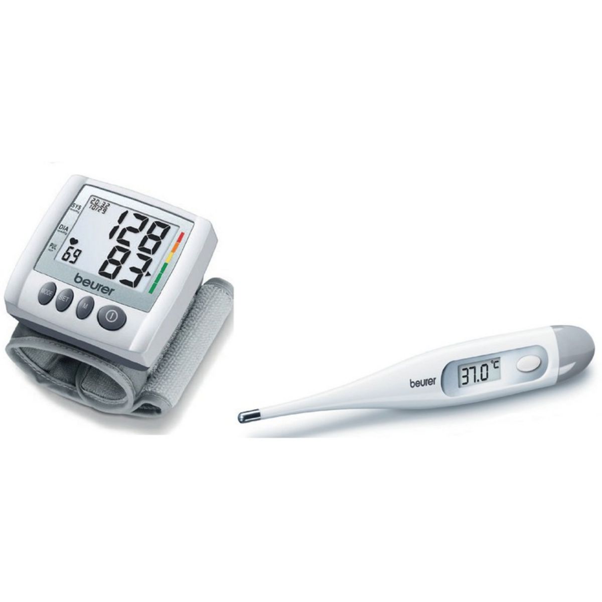 BEURER Pack tensiomètre de poignet + thermomètre