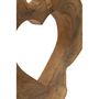 Voir la diapositive 5 : Paris Prix Objet Déco Cœur en Teck  Hasi  38cm Naturel