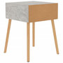 Voir la diapositive 5 : VIDAXL Tables de chevet 2 pcs Gris beton 40x40x56 cm Bois d'ingenierie