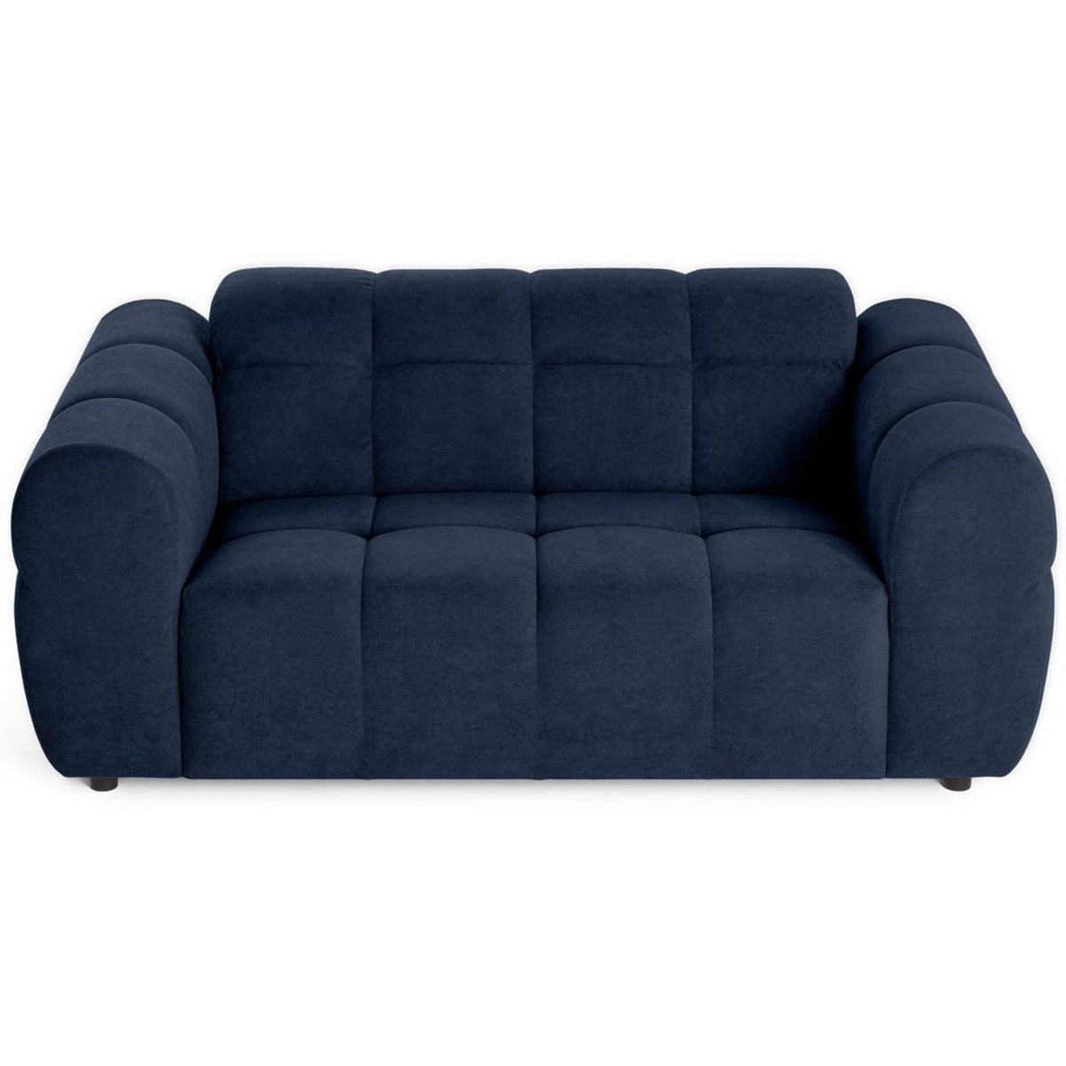 LISA DESIGN Ray - canapé droit 2 places en tissu texturé