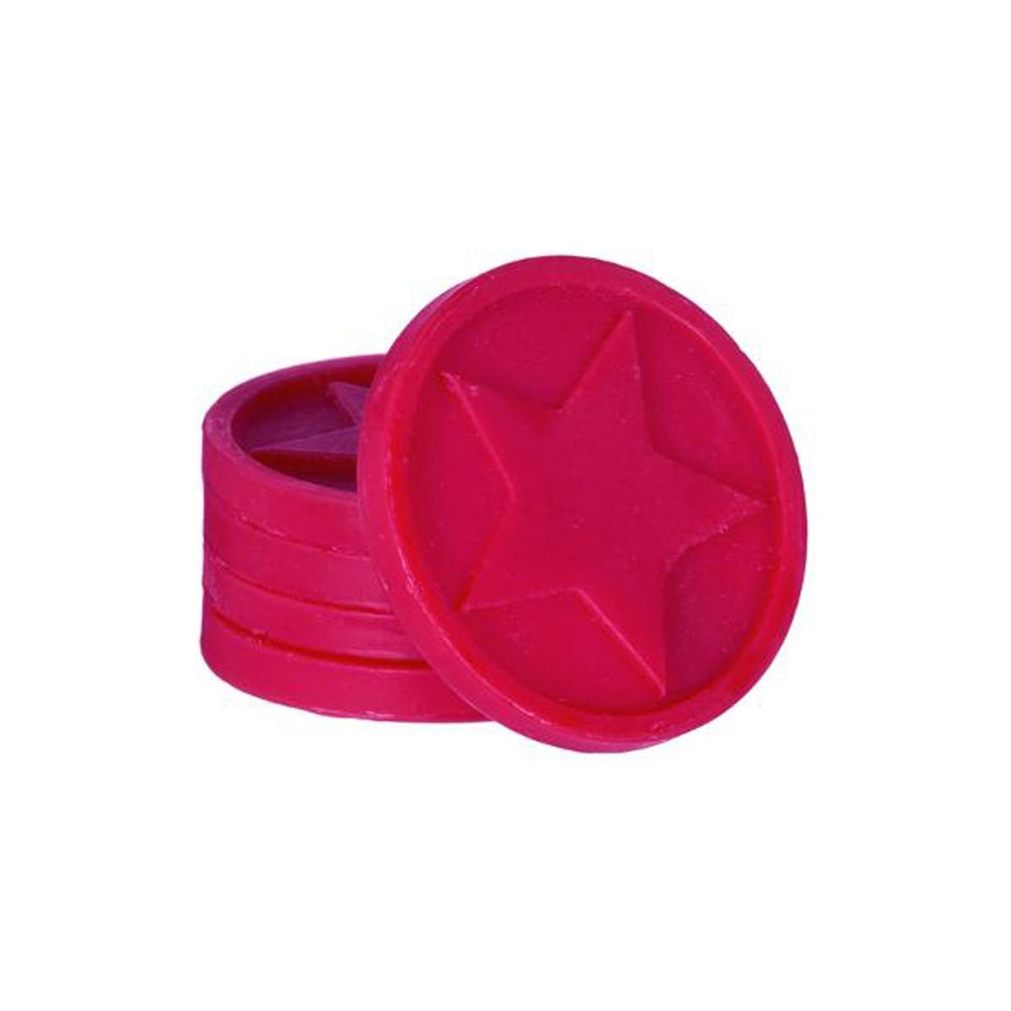 Voir la diapositive 1 : COMPTOIR DE LA BOUGIE Lot de 5 cires parfumées à brûler  etoile  45g framboise