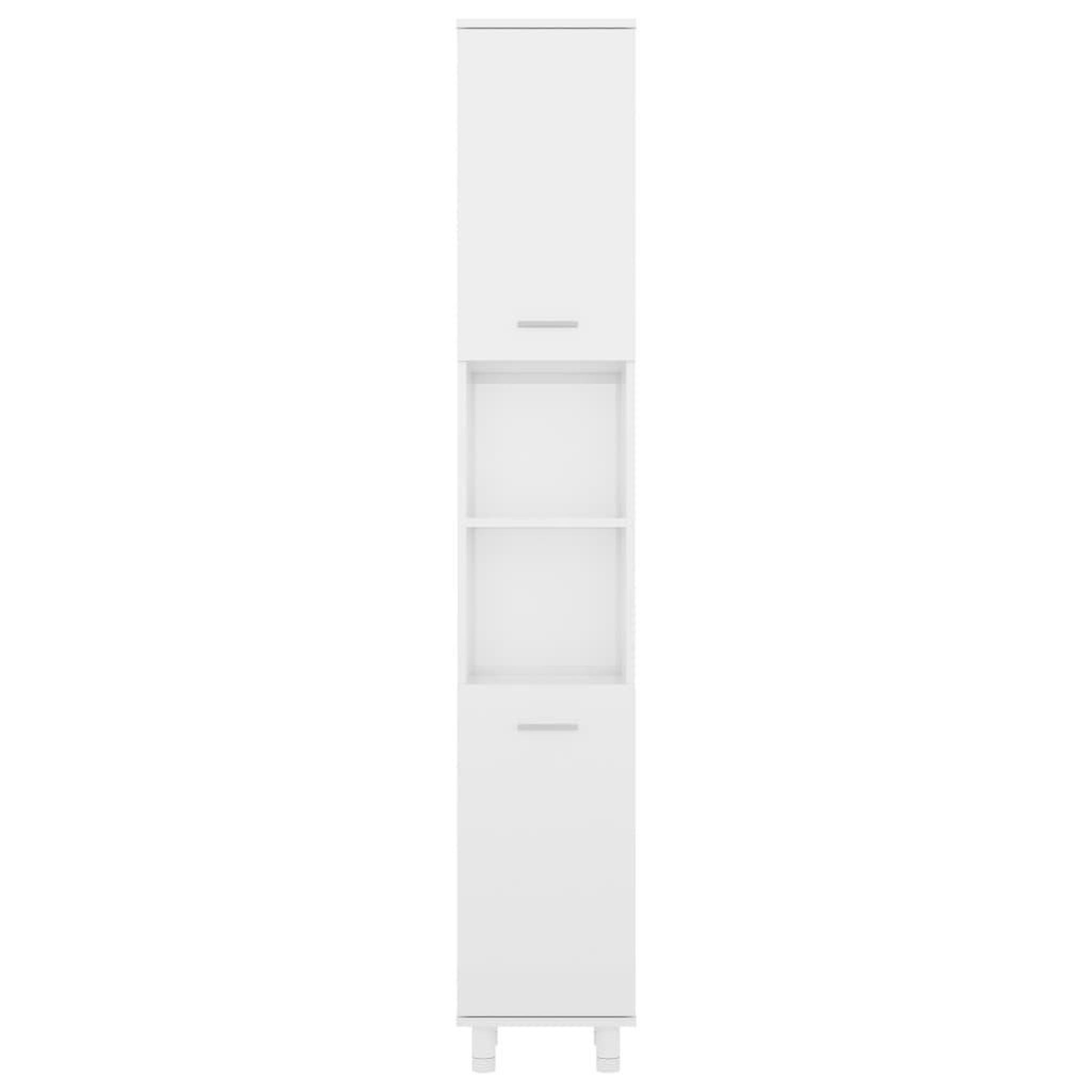 Voir la diapositive 5 : VIDAXL Armoire de salle de bain Blanc brillant Bois d'ingenierie