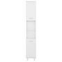 Voir la diapositive 5 : VIDAXL Armoire de salle de bain Blanc brillant Bois d'ingenierie