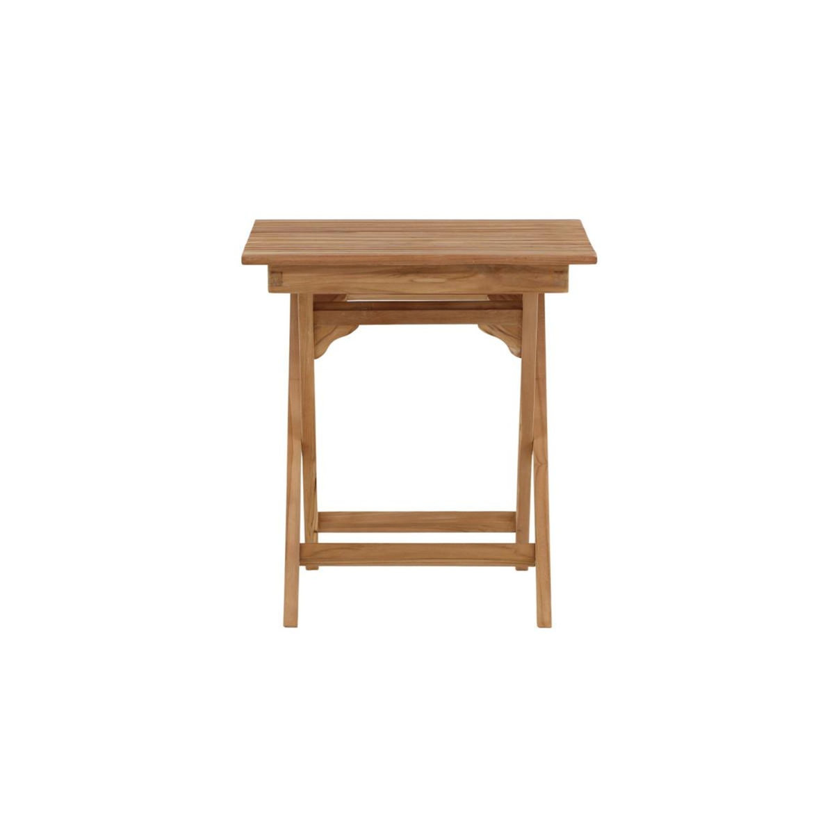 Paris Prix Table de Jardin en Teck  Ghana  75cm Naturel