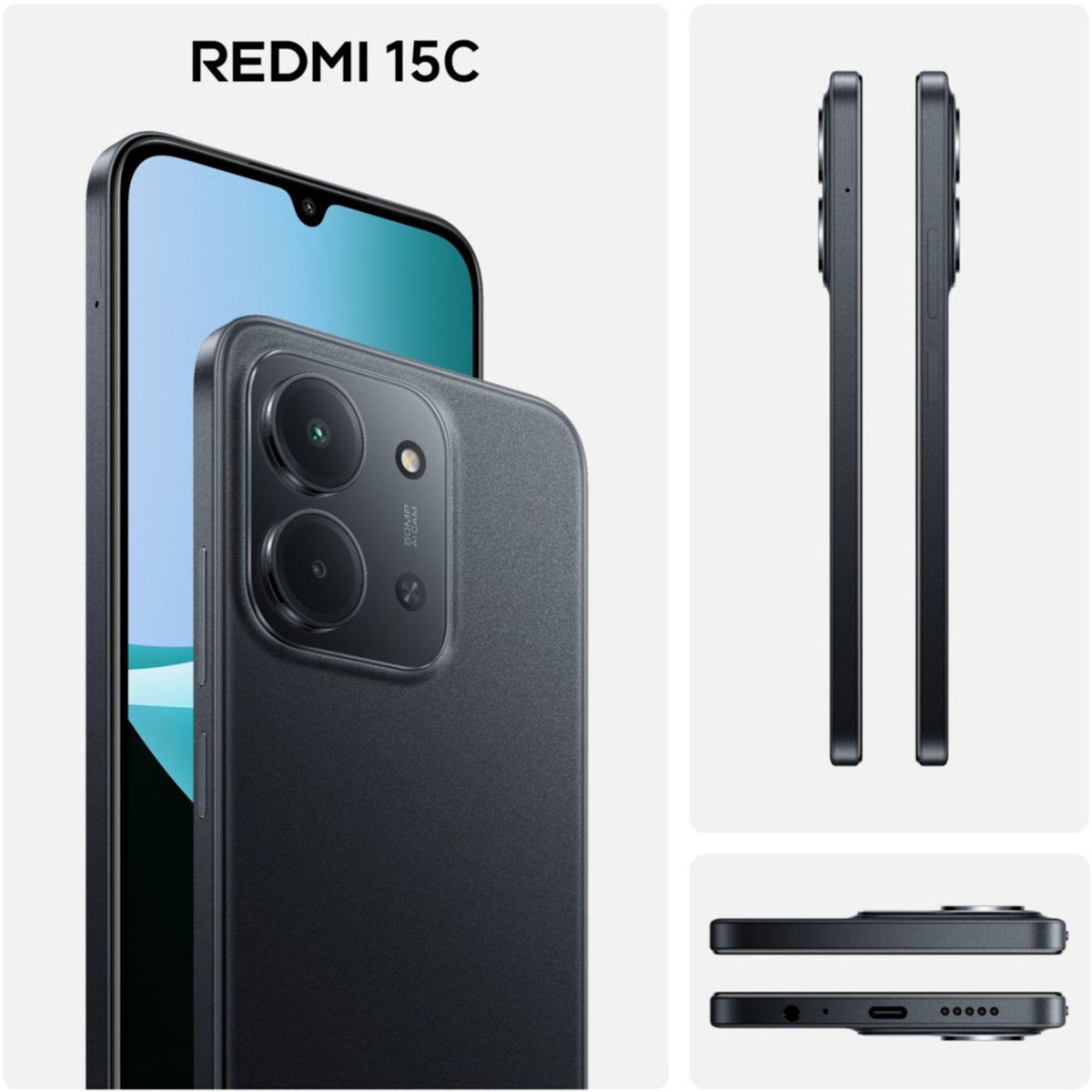 XIAOMI Smartphone Pack Redmi 15C 256Go + enceinte