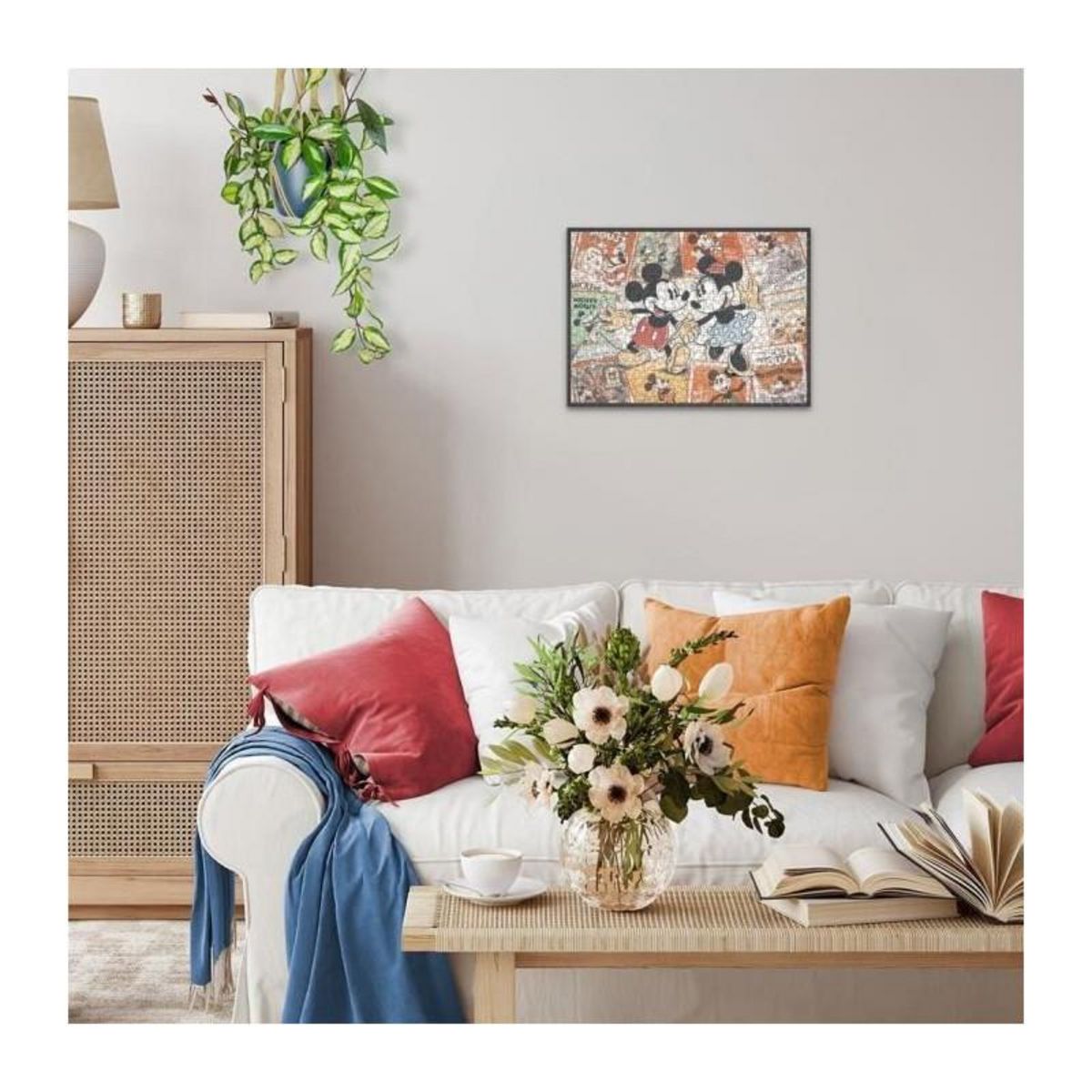 Nathan Nathan-Puzzle 500 pieces-Souvenirs de Mickey/Disney-Adultes et enfants des 12 ans-Puzzle de qualité supérieure-12000969