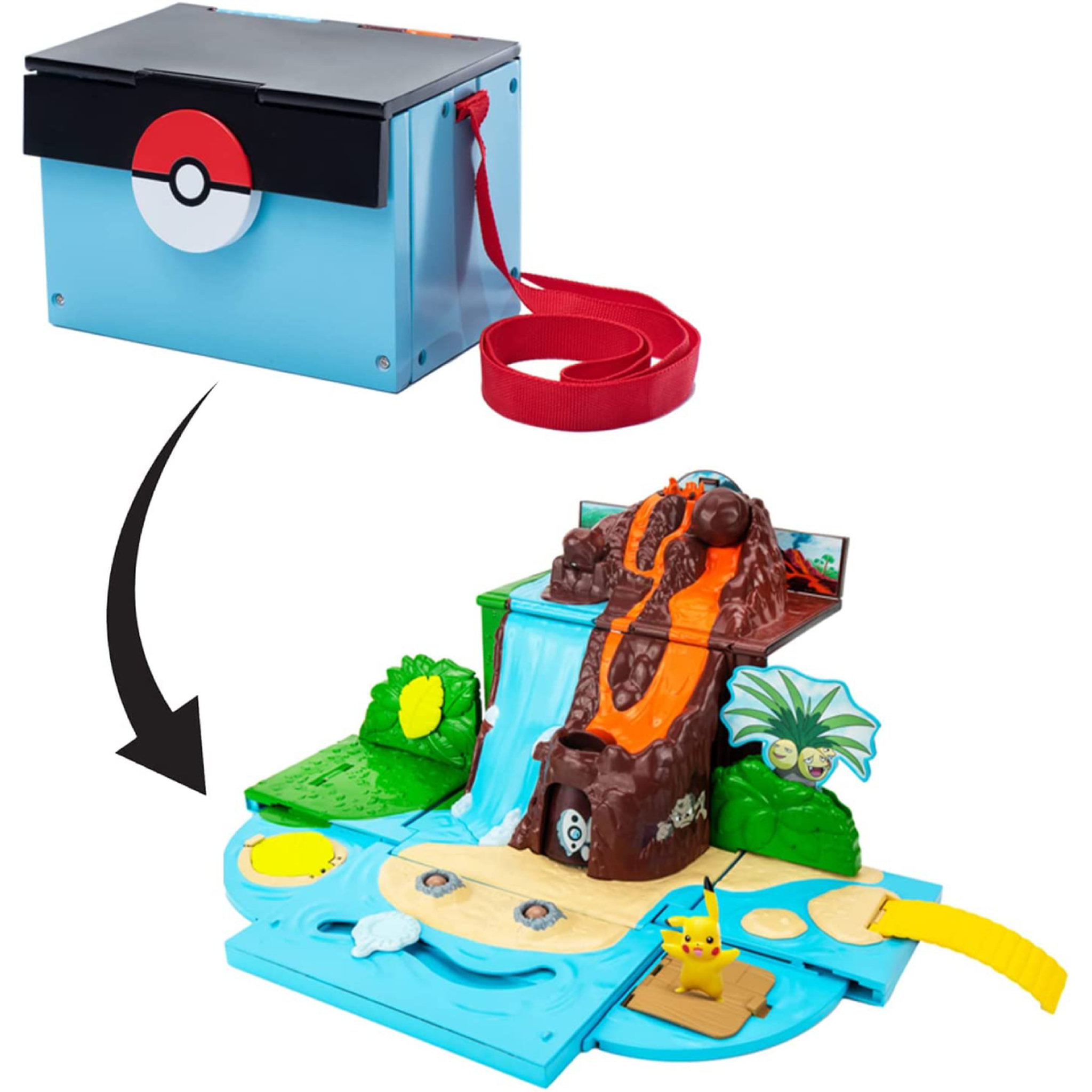 Voir la diapositive 2 : BANDAI Pokémon Sac bandoulière du dresseur 