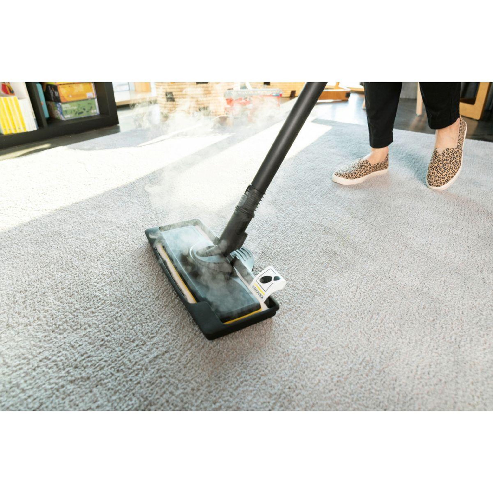 Voir la diapositive 4 : KARCHER Serpillière universelles microfibres pour buse sol