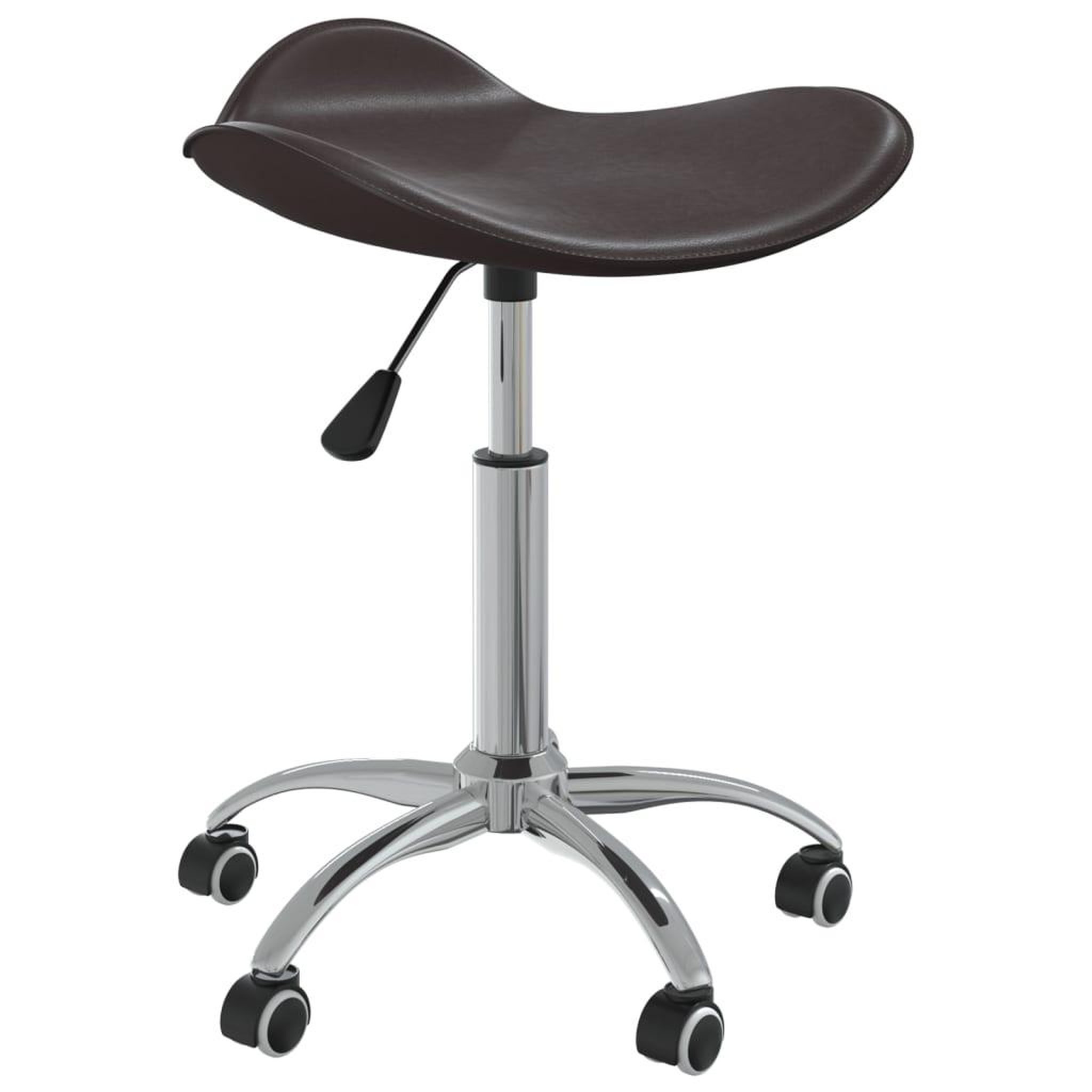 VIDAXL Chaise de bureau Marron Similicuir