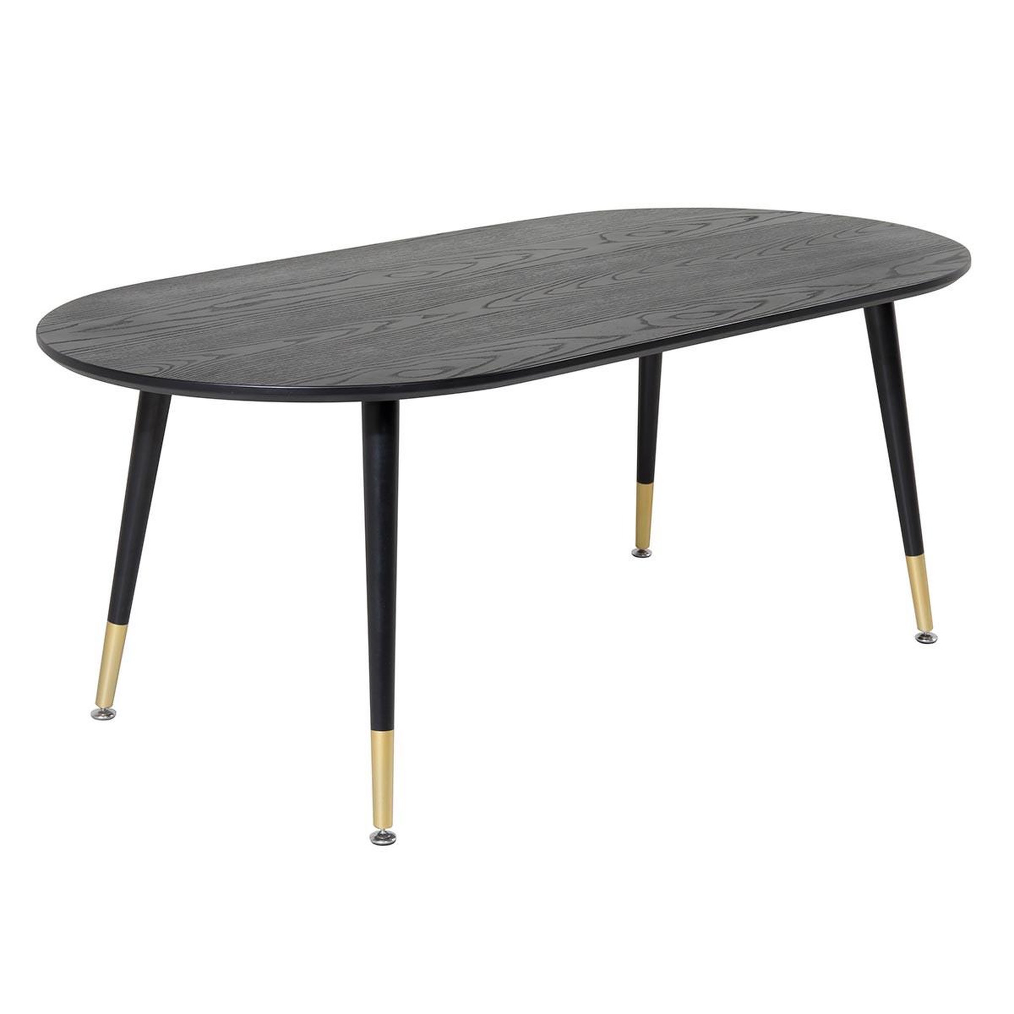 Voir la diapositive 1 : Paris Prix Table basse ovale  dipp  120cm noir