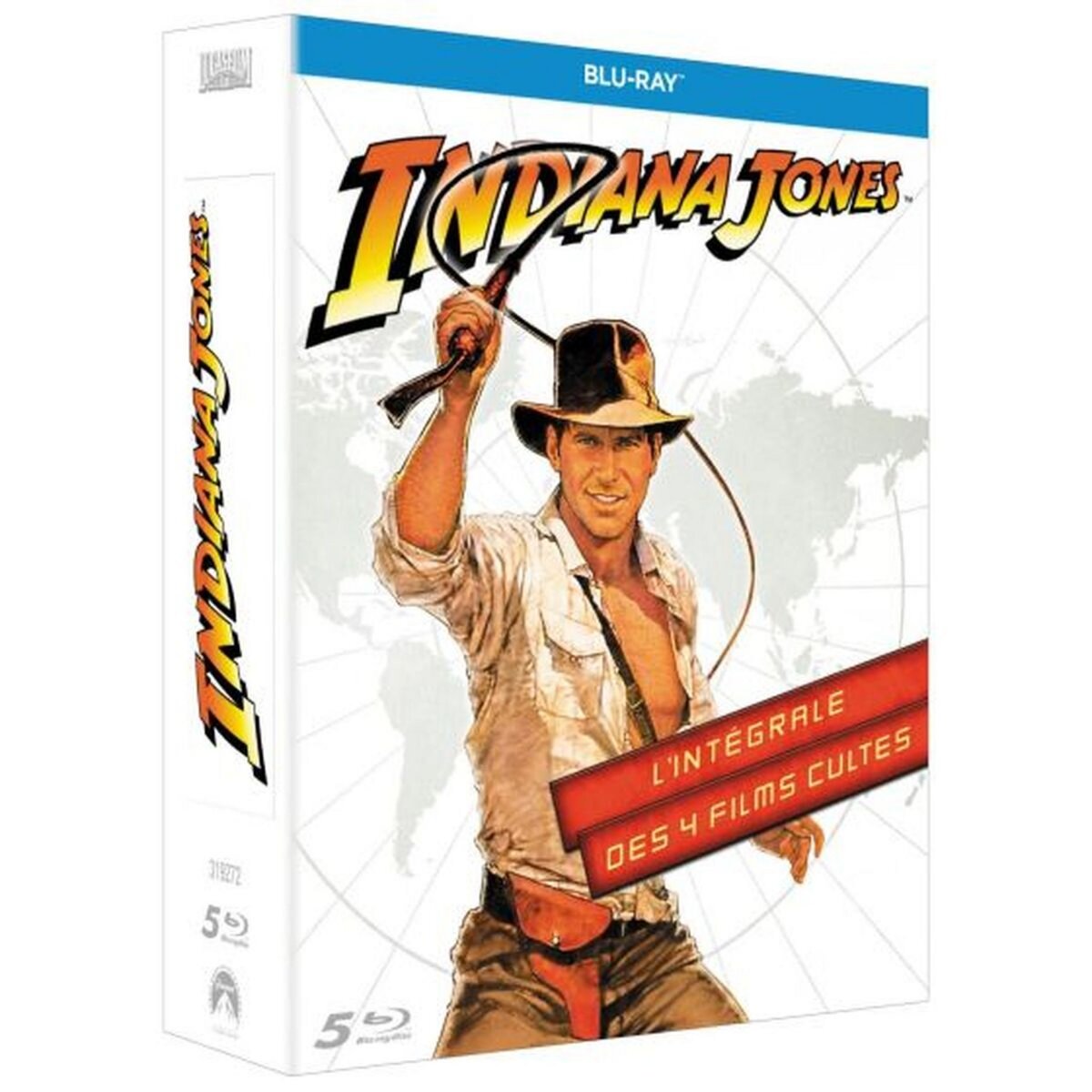 Coffret Blu-ray Indiana Jones L'intégrale 1 à 4 