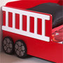 Voir la diapositive 3 : Lit enfant voiture Camion de pompier 70 x 140 cm