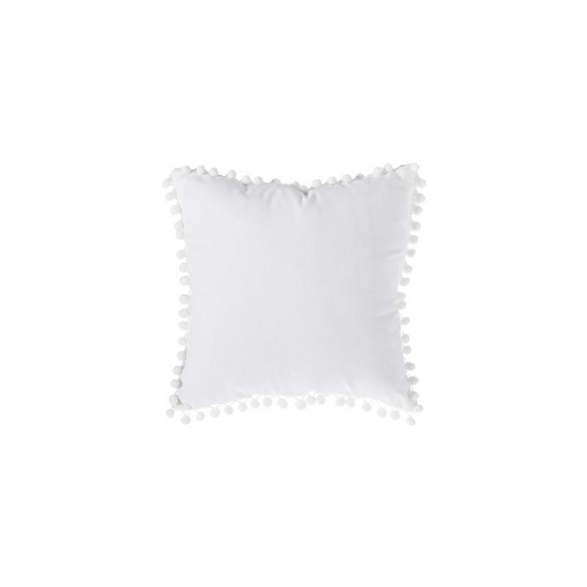 ATMOSPHERA Coussin pompons 40 x 40 cm Atmosphera