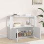 Voir la diapositive 3 : VIDAXL Buffet Blanc 80x30x60 cm Bois d'ingenierie
