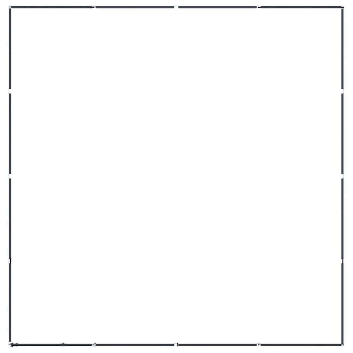 VIDAXL Chenil d'exterieur pour chiens Acier 14,75 m²