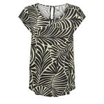 Only Blouse Beige/ à motifs Femme Only Nova. Coloris disponibles : Noir