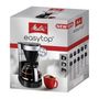 Voir la diapositive 3 : Melitta MELITTA Easy Top II 1023-04 - Cafetiere filtre - 1050 W - Noir