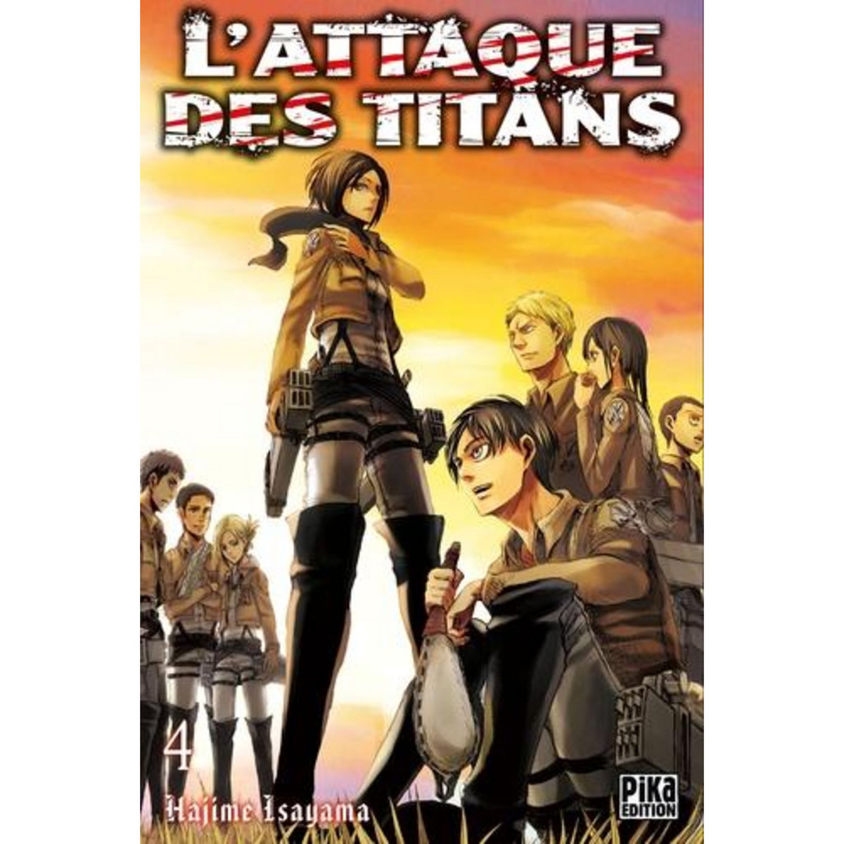 L'ATTAQUE DES TITANS TOME 4, Isayama Hajime