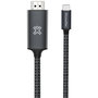 Voir la diapositive 2 : XTREMEMAC Adaptateur HDMI type C - HDMI male 2m nylon tressé gris