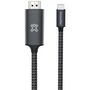 Voir la diapositive 2 : XTREMEMAC Adaptateur HDMI type C - HDMI male 2m nylon tressé gris