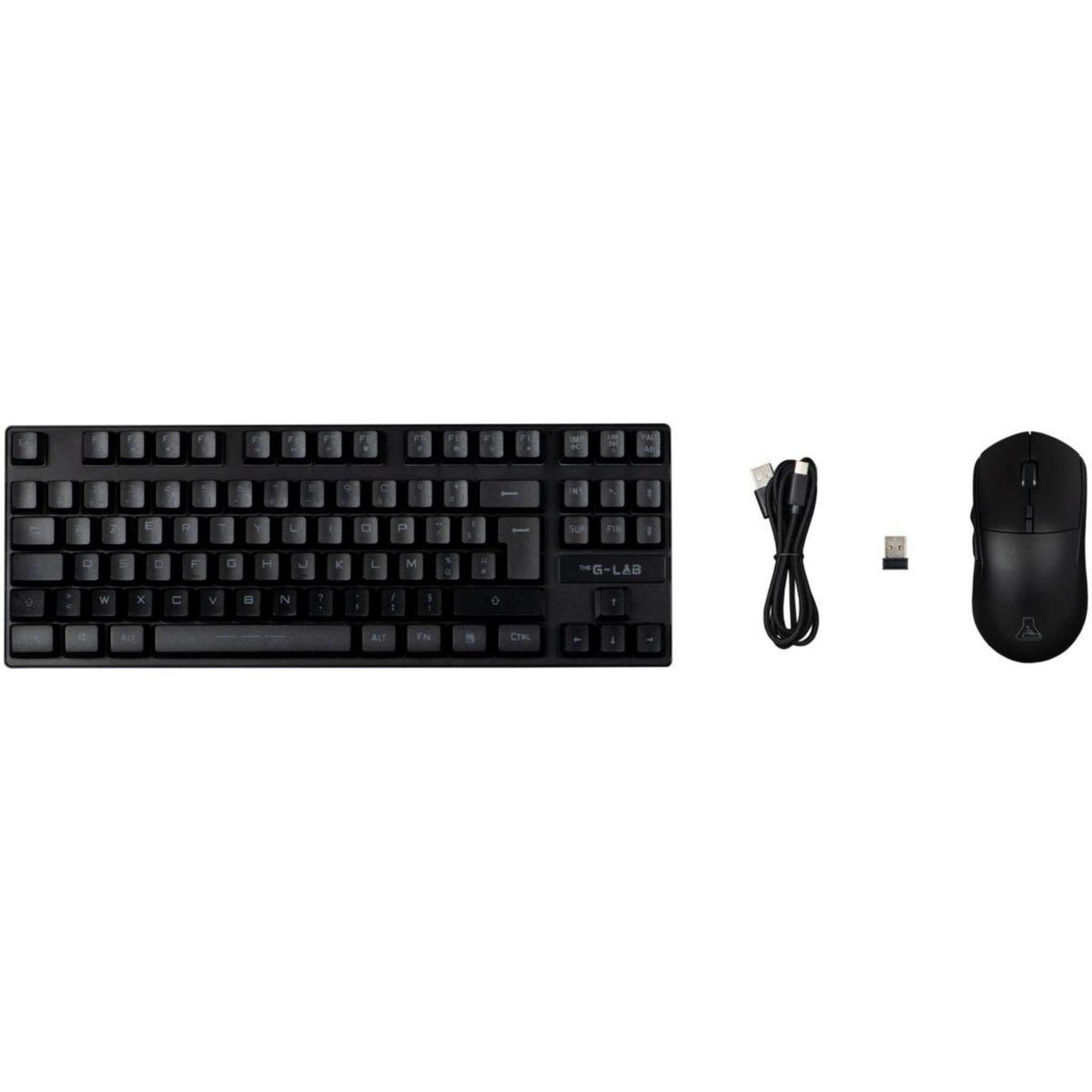 Voir la diapositive 4 : THE G-LAB Pack clavier et souris gamer COMBO OXYGEN EX