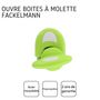 Voir la diapositive 4 : Fackelmann Ouvre-boîte à molette Fackelmann