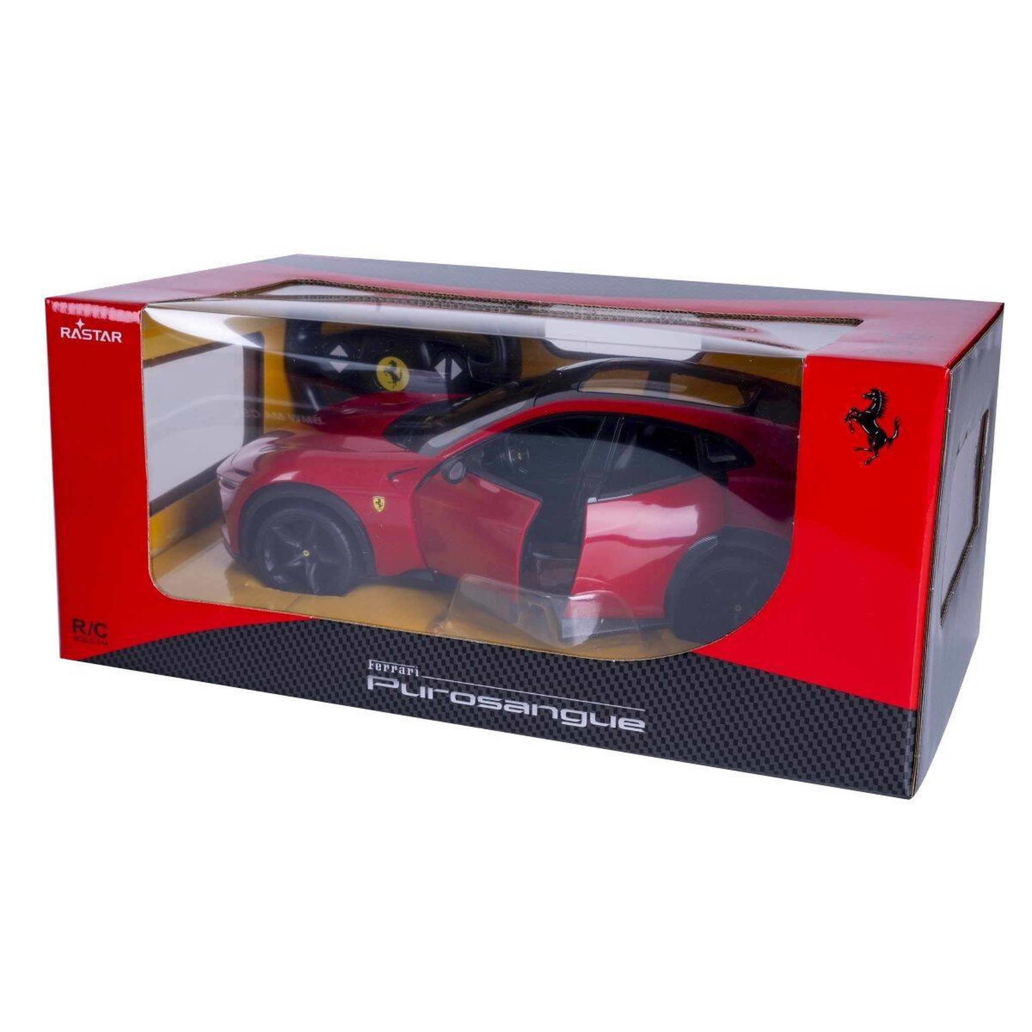 Voir la diapositive 3 : Jamara Voiture télécommandée ferrari purosangue 1:14 rouge 2,4ghz porte manuelle