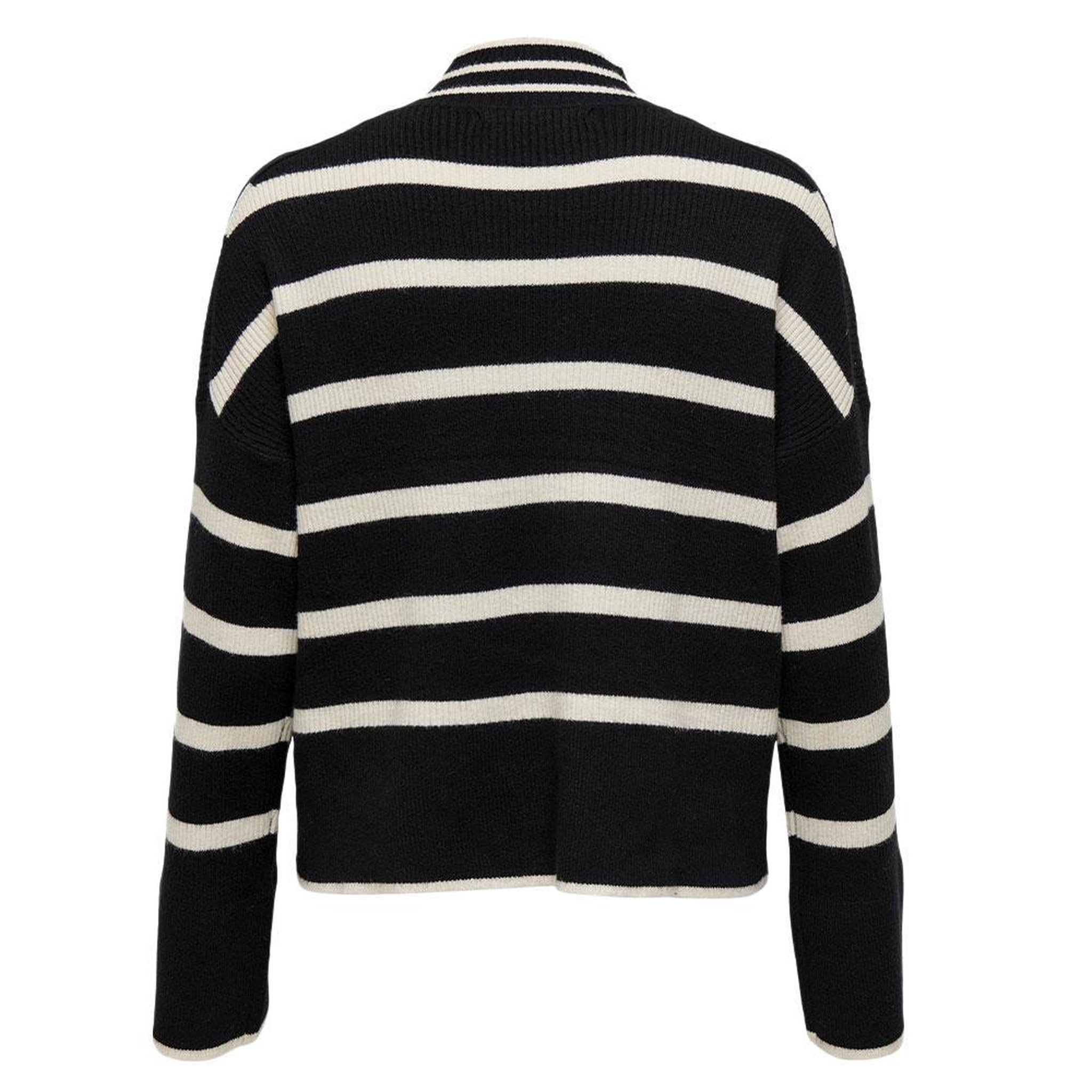 Voir la diapositive 5 : Only Pull Noir/Beige Femme Only Libi