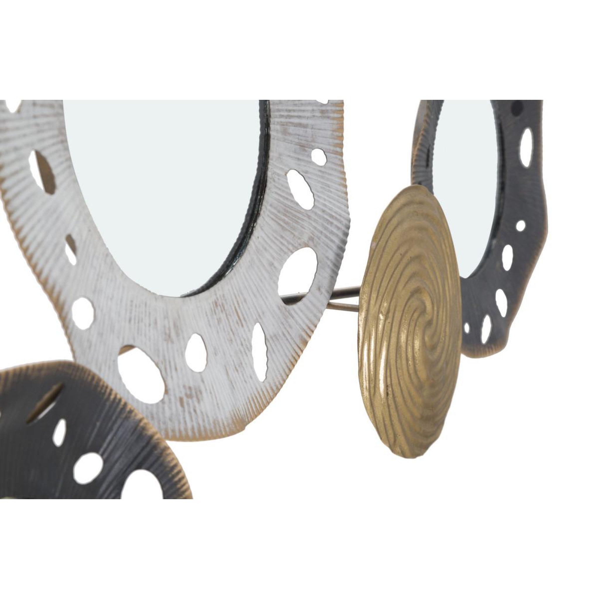 Voir la diapositive 3 : Paris Prix Décoration murale 4 miroirs  gloty  91cm multicolore
