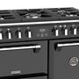 Voir la diapositive 4 : STOVES Piano de cuisson gaz RICHMOND DELUXE 90 DFT NOIR