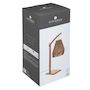Voir la diapositive 5 : ATMOSPHERA Lampe à poser en arc Palm - Hauteur 55 cm - Beige