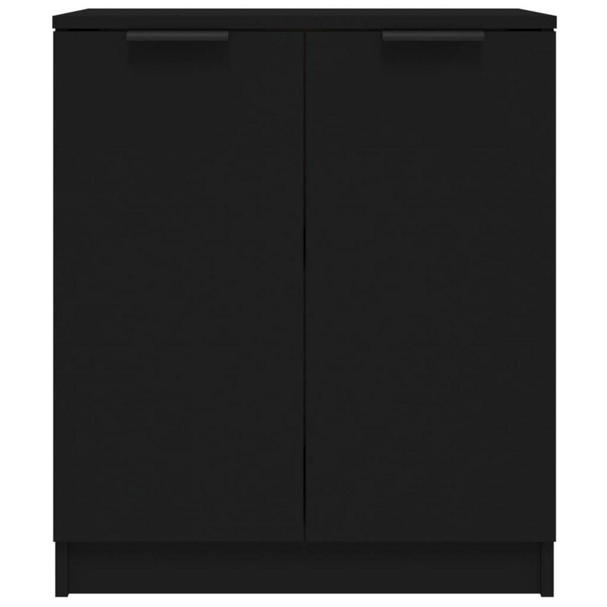 VIDAXL Buffet Noir 60x30x70 cm Bois d'ingenierie