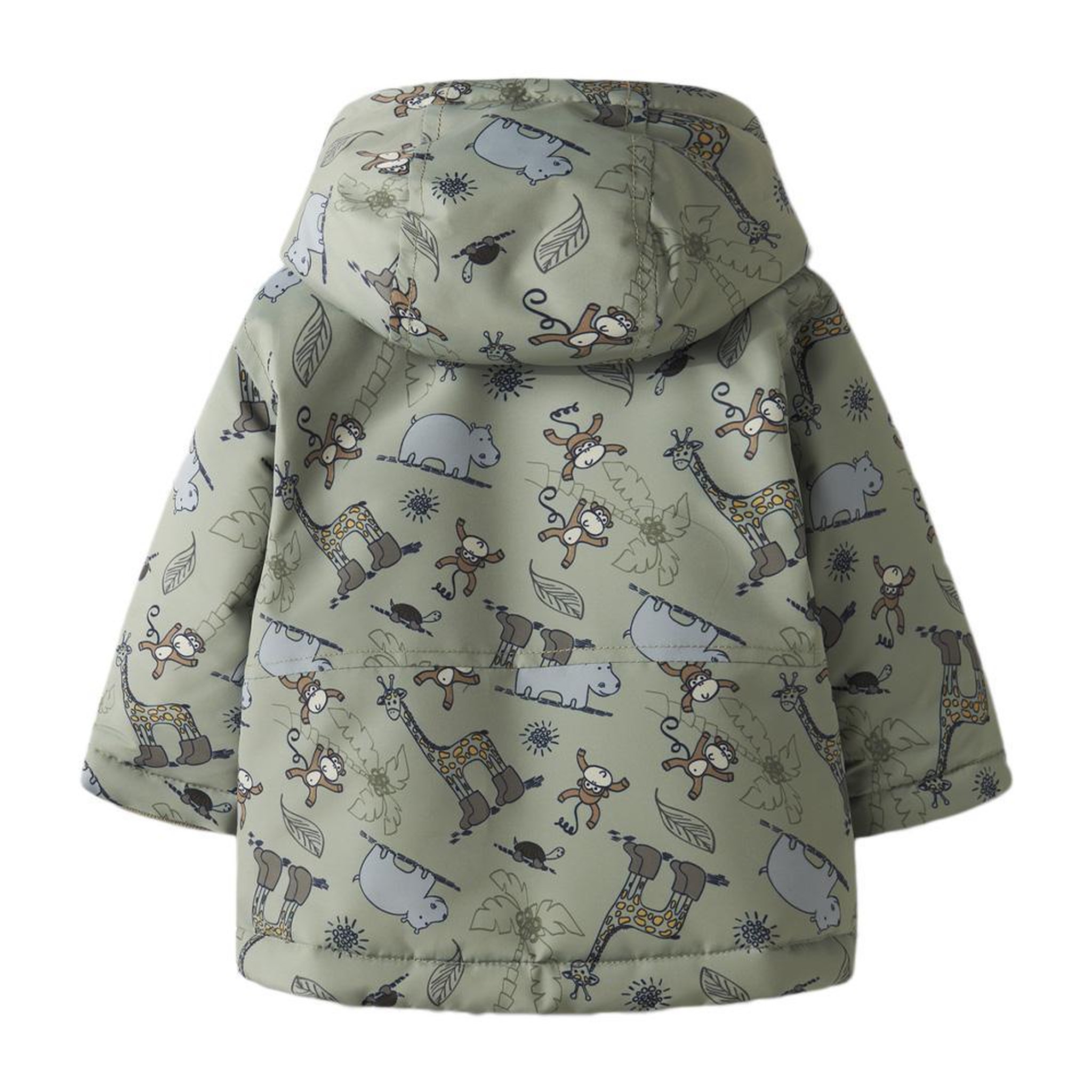 Voir la diapositive 2 : NAME IT Blouson Vert Garçon Name it Animaux