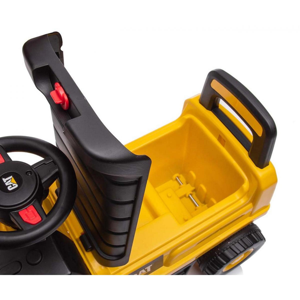 MILLY MALLY Excavatrice Jaune CAT pour Enfants - Véhicule de Jeu Éducatif