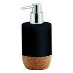 CENTRALE BRICO Distributeur de savon céramique Odemira, noir
