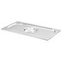 Voir la diapositive 2 : VIDAXL Couvercles de plateau 4 pcs GN 1 3 Acier inoxydable