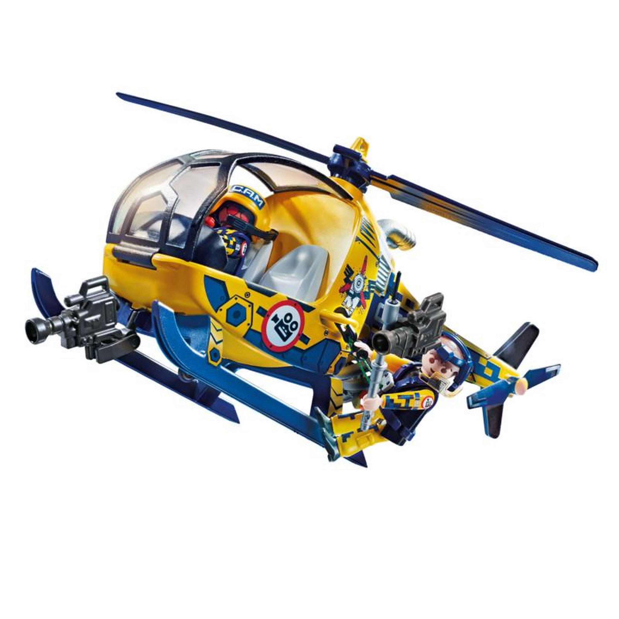 Voir la diapositive 2 : PLAYMOBIL Playmobil Stunt Show 70833 Hélicoptère et équipe de tournage