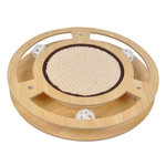 Paris Prix Jeu Interactif pour Chat  Griffoir & Tunnel  33cm Naturel