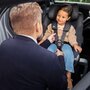 Voir la diapositive 3 : KINDERKRAFT Siège auto rotatif i-size avec sécurité renforcée et inclinaison facile tissu