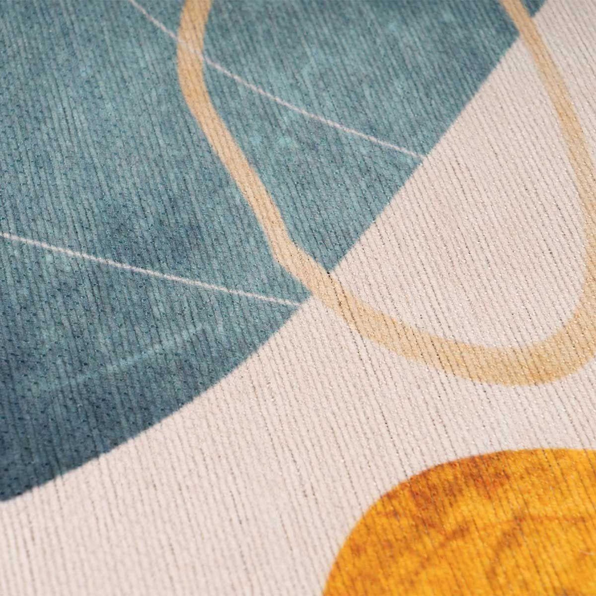 Voir la diapositive 3 : Paris Prix Tapis Tissé à Poils Plats  Picassa II  Multicolore