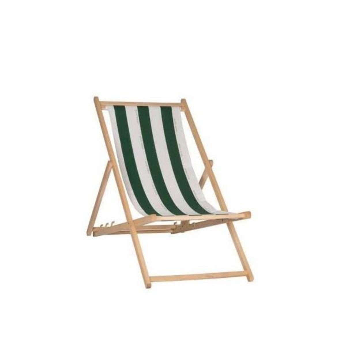 Jardin prive Transat JARDIN PRIVE Chilienne Cancale - Toile fixe - Vert