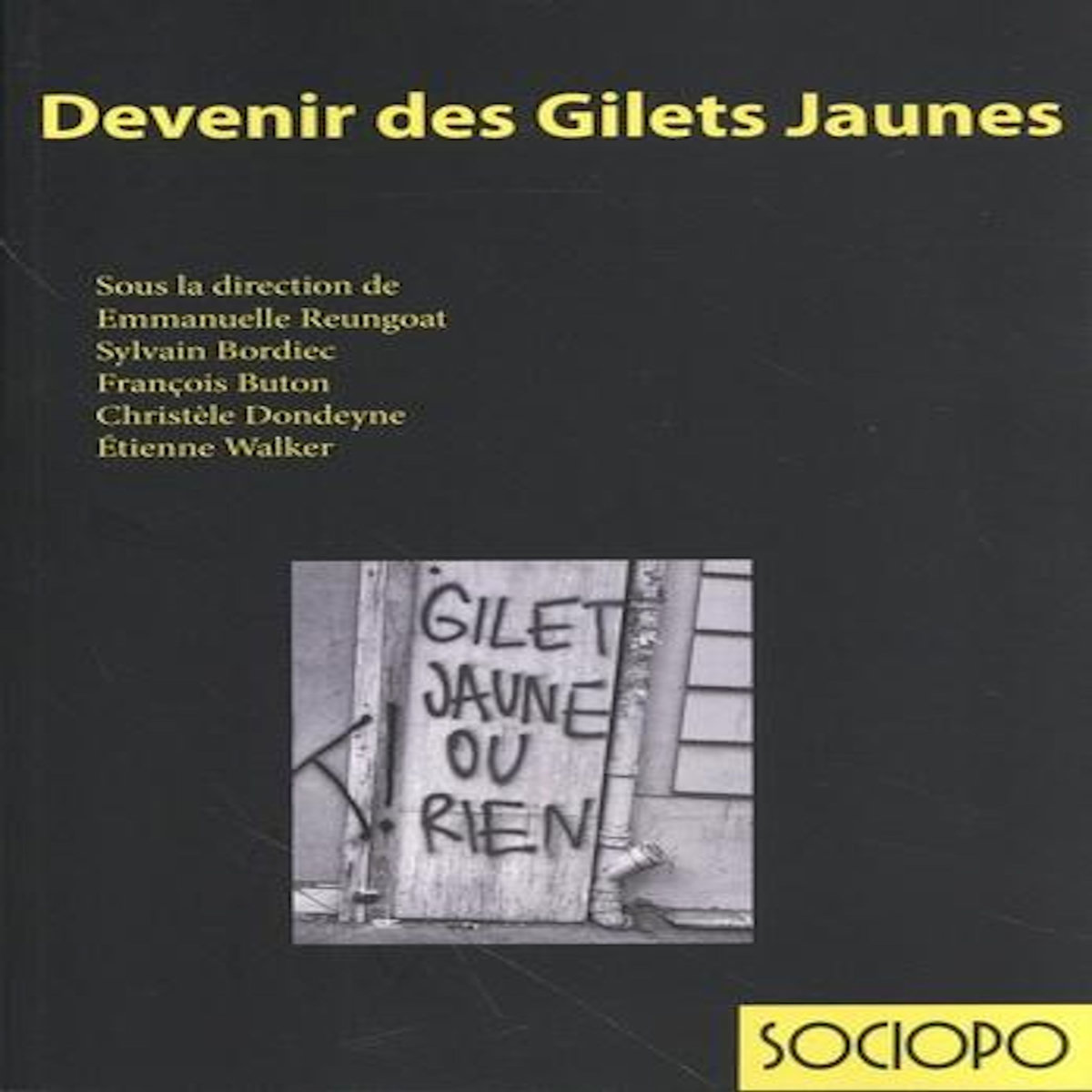 DEVENIR DES GILETS JAUNES, Reungoat Emmanuelle