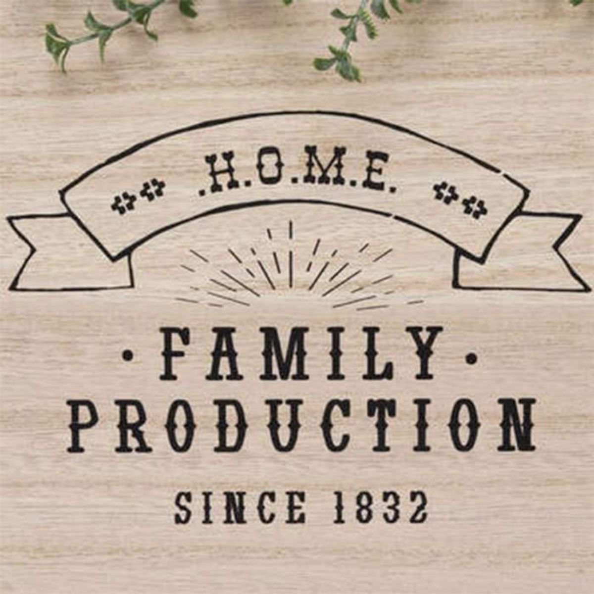 ATMOSPHERA Décoration Murale à Suspendre  Plante  44cm Naturel