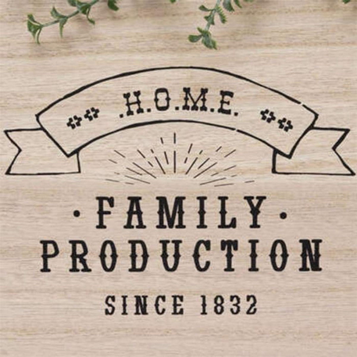 ATMOSPHERA Décoration Murale à Suspendre  Plante  44cm Naturel