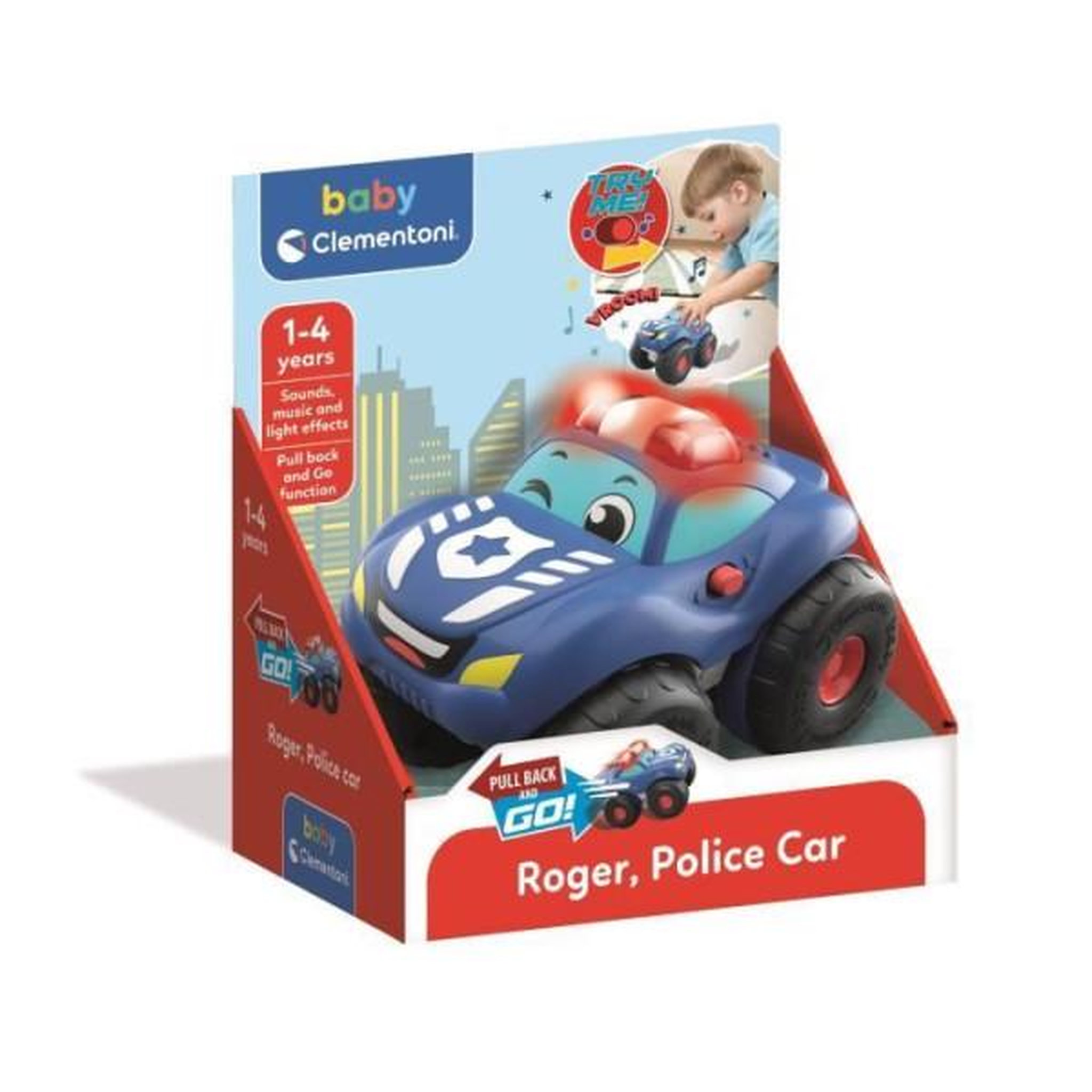 Voir la diapositive 5 : CLEMENTONI Clementoni - ma voiture de police interactive