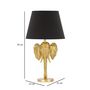 Voir la diapositive 6 : Paris Prix Lampe à Poser Design  Elephant  59cm Or & Noir