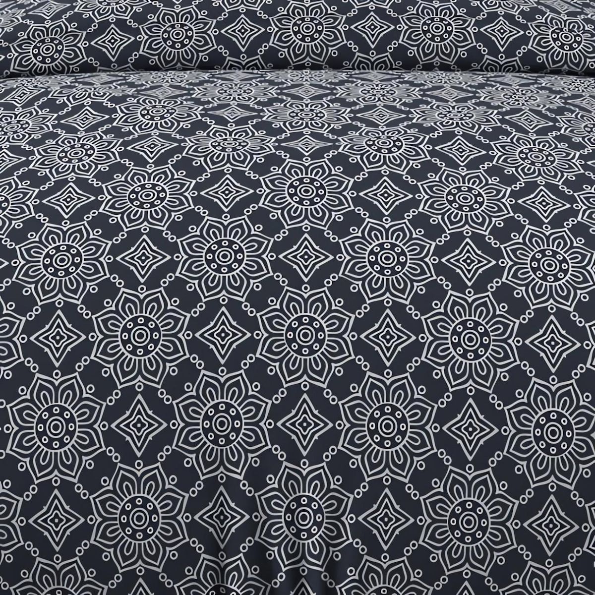 SOLEIL D'OCRE Parure housse de couette coton 57 fils ESMERALDA, par Soleil d'ocre