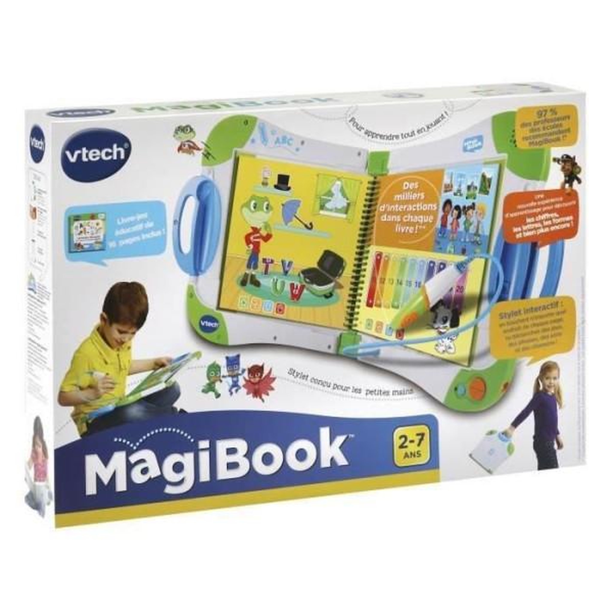 Voir la diapositive 5 : VTECH VTECH - Magibook - Starter Pack Vert