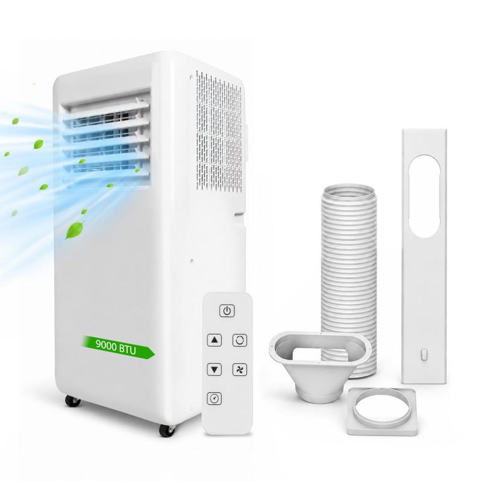 Climatiseur portable - 9000 btu - 3 fonctions