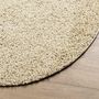 Voir la diapositive 4 : VIDAXL Tapis shaggy PAMPLONA poils longs moderne dore Ø 160 cm